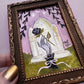 Undead 🎃 Framed Mini Original Drawlloween Painting