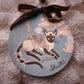 Merry Meezer - Hand Painted Ornament