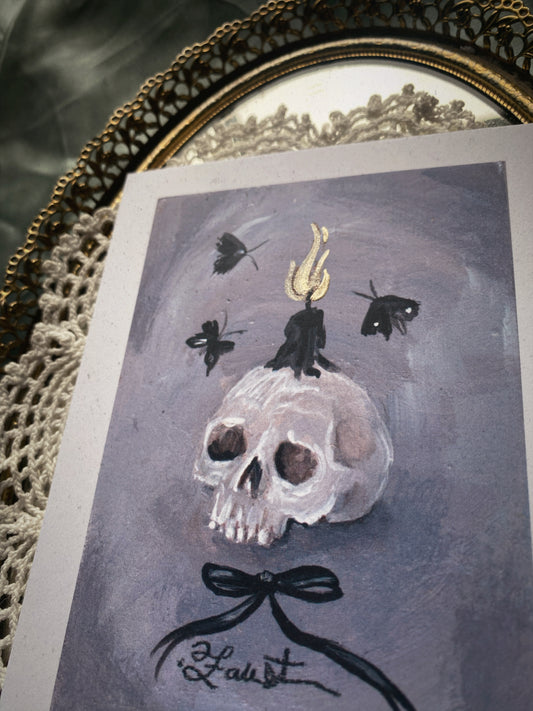 Contemplation - Limited Edition Illuminated 4.5x5.5 Art Print