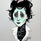 "This Should Do The Trick!" An Edward Scissorhands Portrait 🎃 Original Drawlloween Artwork