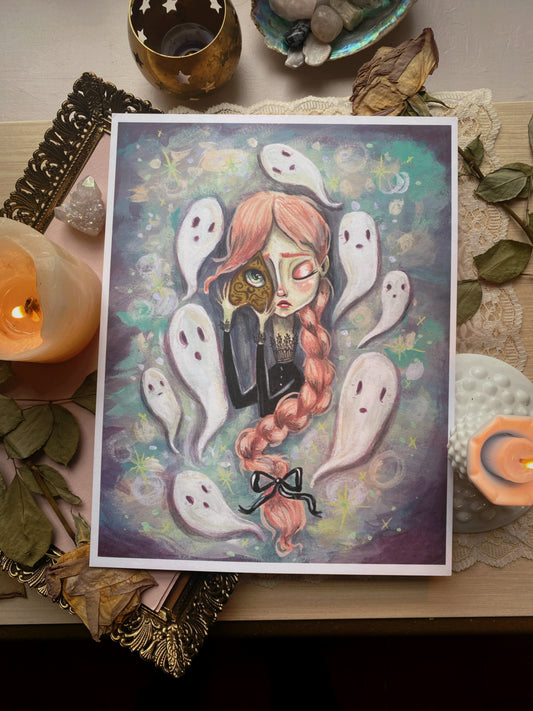 Never Alone - 8.5x11 Art Print