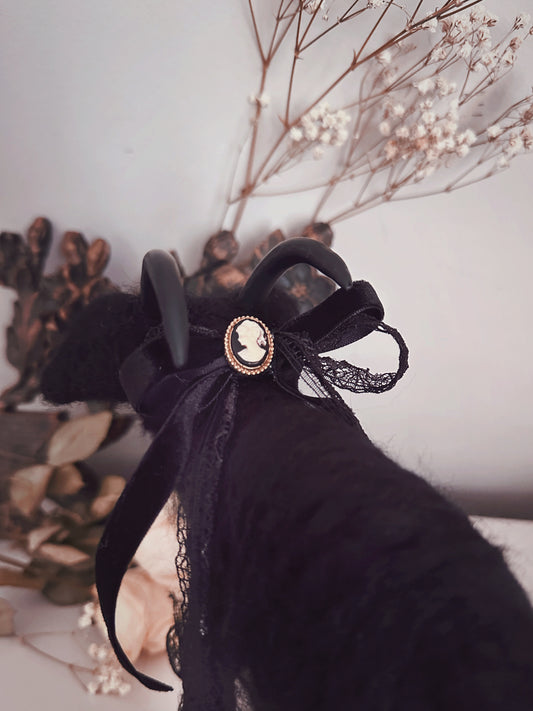 Mourning Black Phillip in Black Velvet
