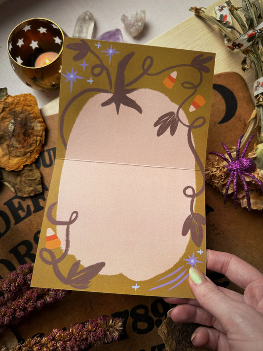 Thrills & Chills! ✦ Vintage Halloween Card