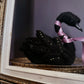Felted Black Swan Queen