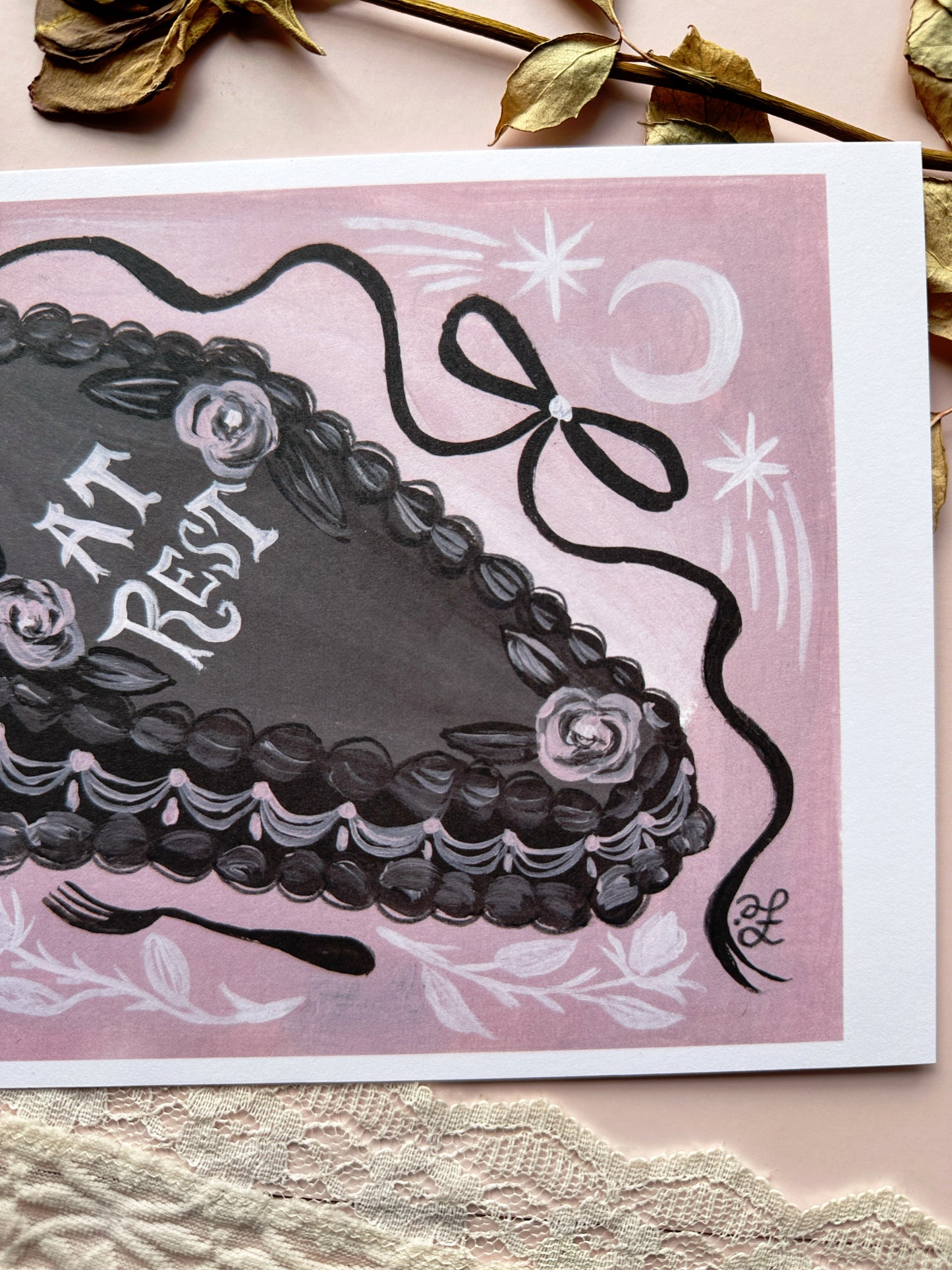 The Sweetest Death ✦ 9x6 Art Print
