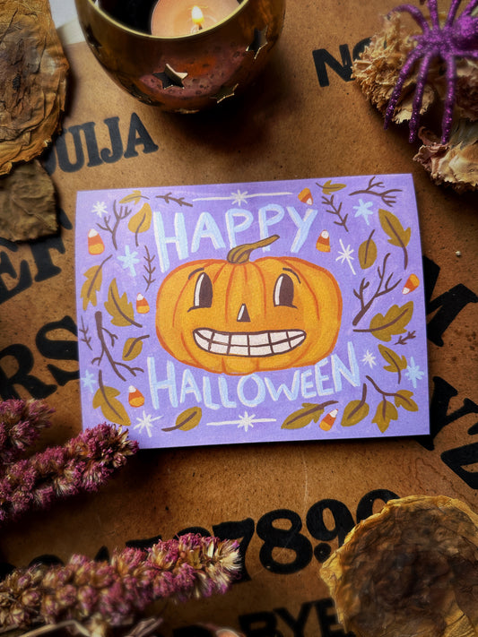 Happy Halloween! ✦ Vintage Halloween Card