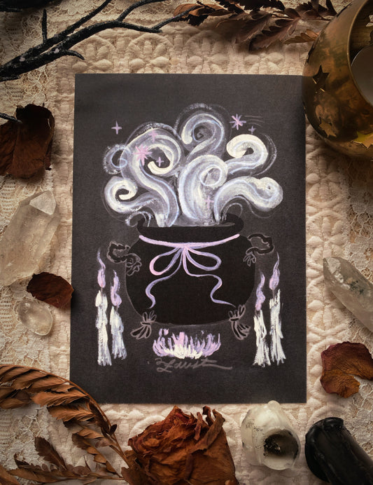 Toil & Trouble 5x7 Art Print