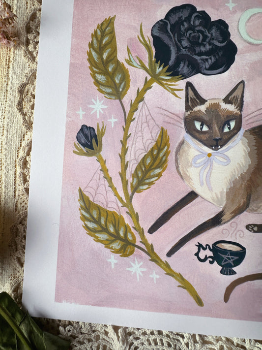 The Prettiest Cat Prince ✦ 8.5x11 Art Print ✦ Prints for a Cause