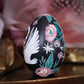 White Swan Hand-Painted Wooden Egg