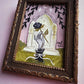 Undead 🎃 Framed Mini Original Drawlloween Painting