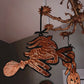 Copper Phillip on a Broom ✦ Hand Embossed Foil Decoration
