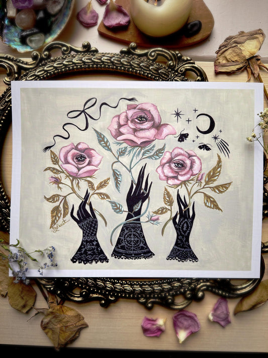 Rosy Retrospection ✦ 8.5x11 Art Print
