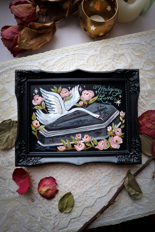 Undying Love ✦ Framed Original Painting