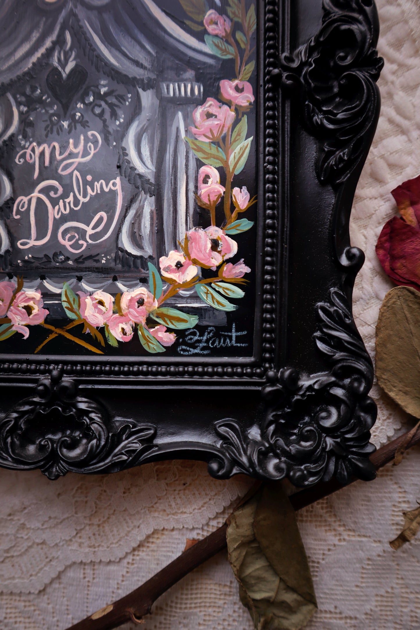 My Darling ✦ Framed Original Painting