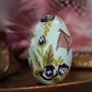 Baby Bat Hand-Painted Wooden Egg