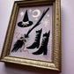 Witch! 🎃 Framed Mini Original Drawlloween Painting