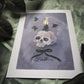 Contemplation - Limited Edition Illuminated 4.5x5.5 Art Print