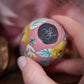 Black Rabbit Hand-Painted Wooden Egg