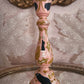 Holly Ghost Candlestick in Powder Pink