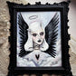 The Angel of Apathy ✦ Framed Original Painting