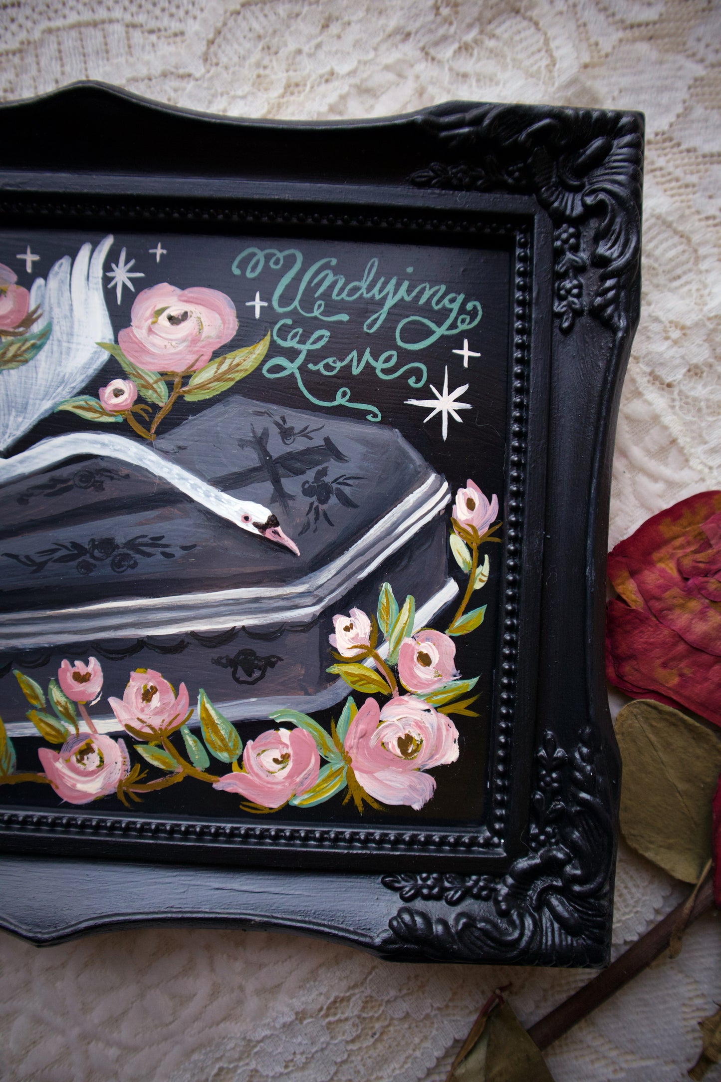 Undying Love ✦ Framed Original Painting