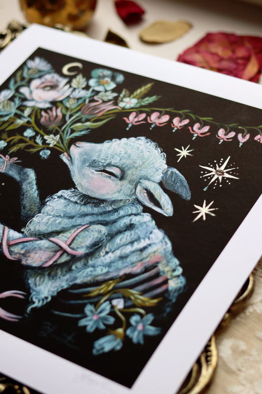 "Out Like A Lamb" ✦Illuminated✦ Limited Edition Giclée Print PREORDER