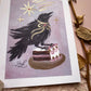 Takes The Cake! ✦ Limited Edition Illuminated 4.25x5.5 Art Print