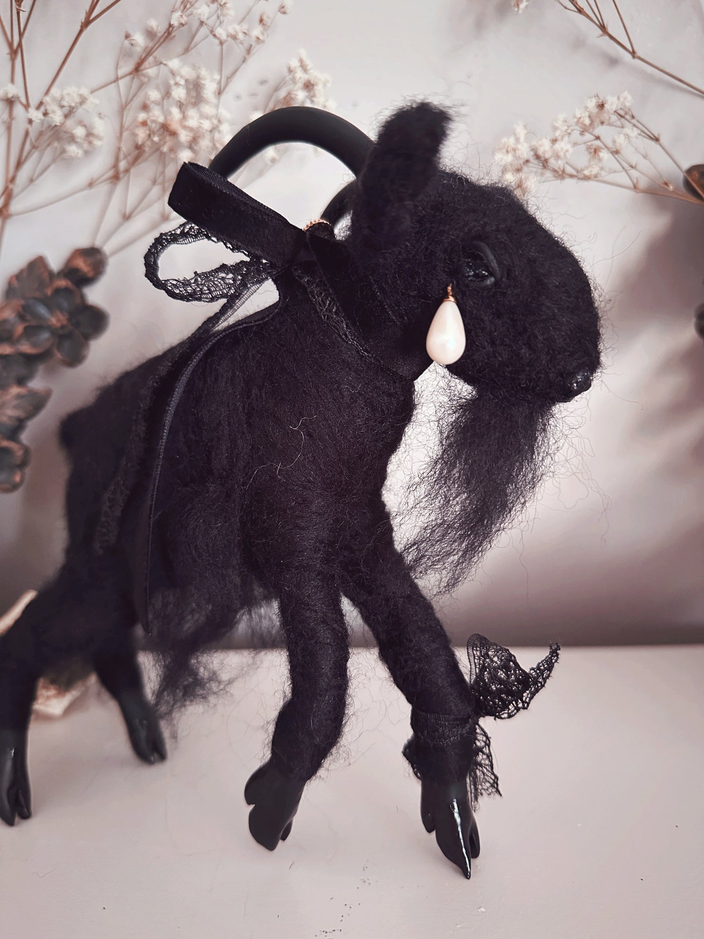 Mourning Black Phillip in Black Velvet