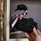 Felted Black Swan Queen