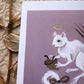 Good Omen - Limited Edition Illuminated 5x7 Art Print