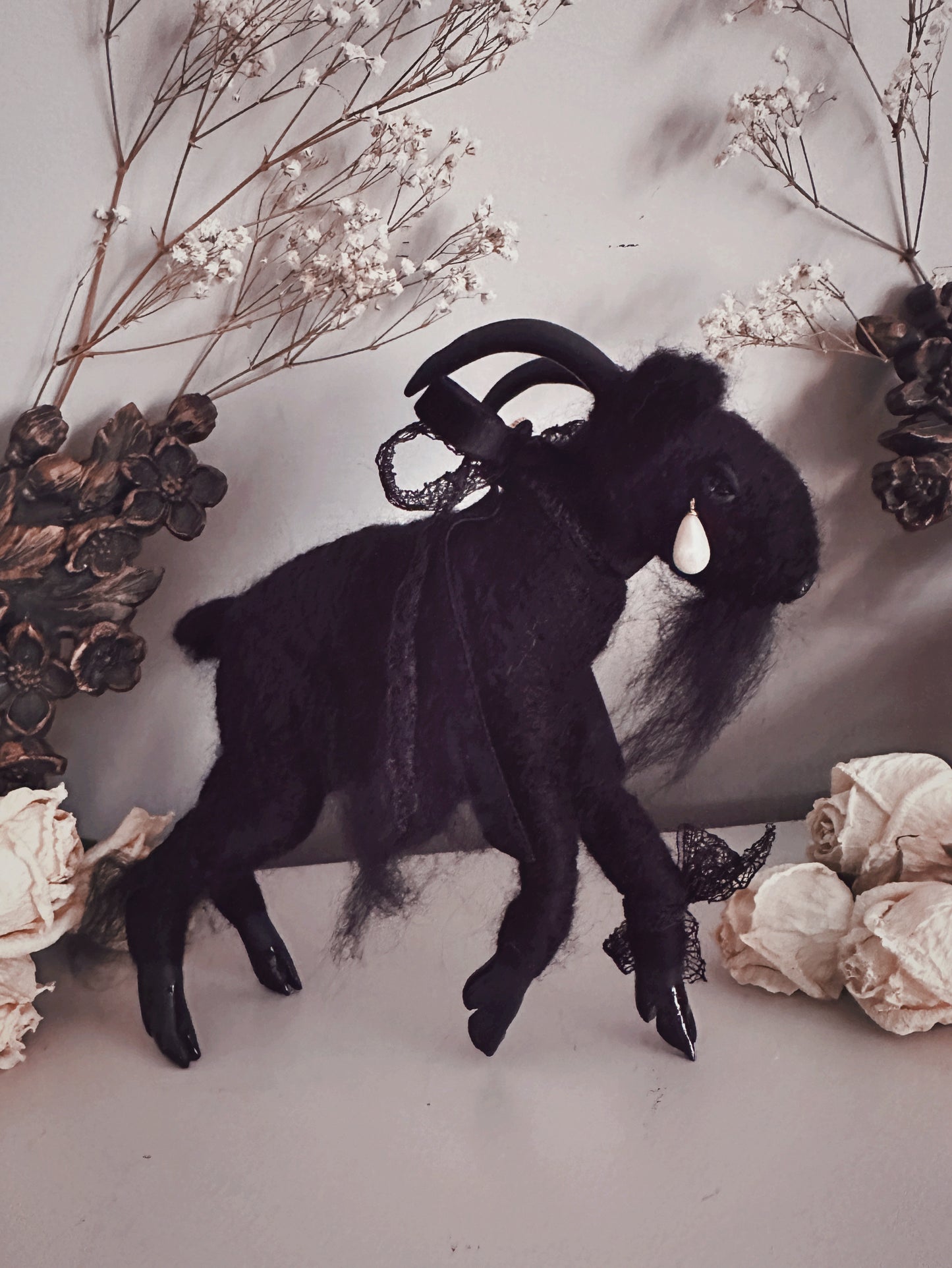 Mourning Black Phillip in Black Velvet