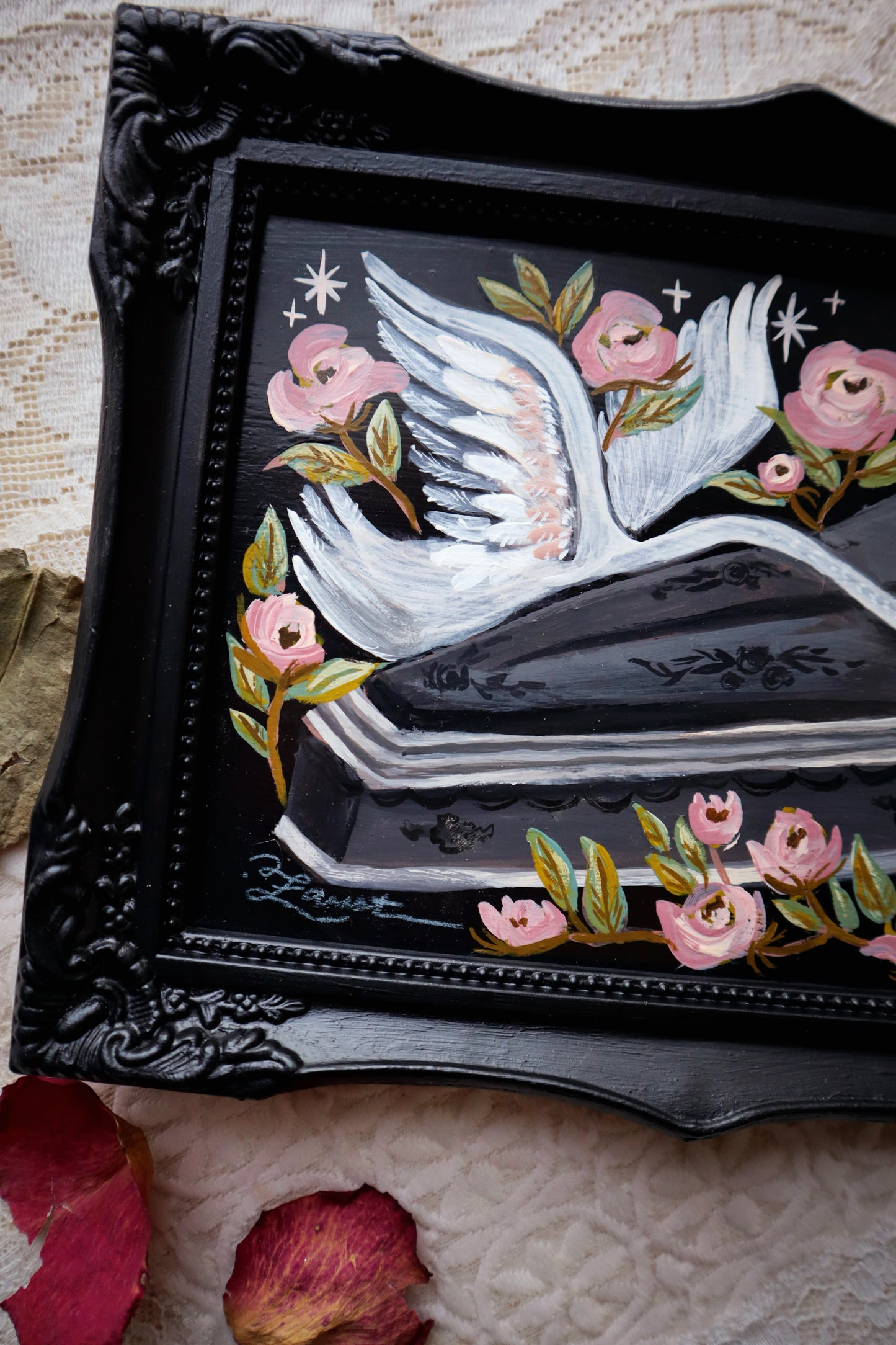 Undying Love ✦ Framed Original Painting