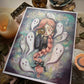 Never Alone - 8.5x11 Art Print