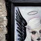 The Angel of Apathy ✦ Framed Original Painting