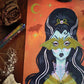 Halloween Glamour Queen ✦ 5.5x11 Art Print