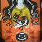 Halloween Glamour Queen ✦ 5.5x11 Art Print