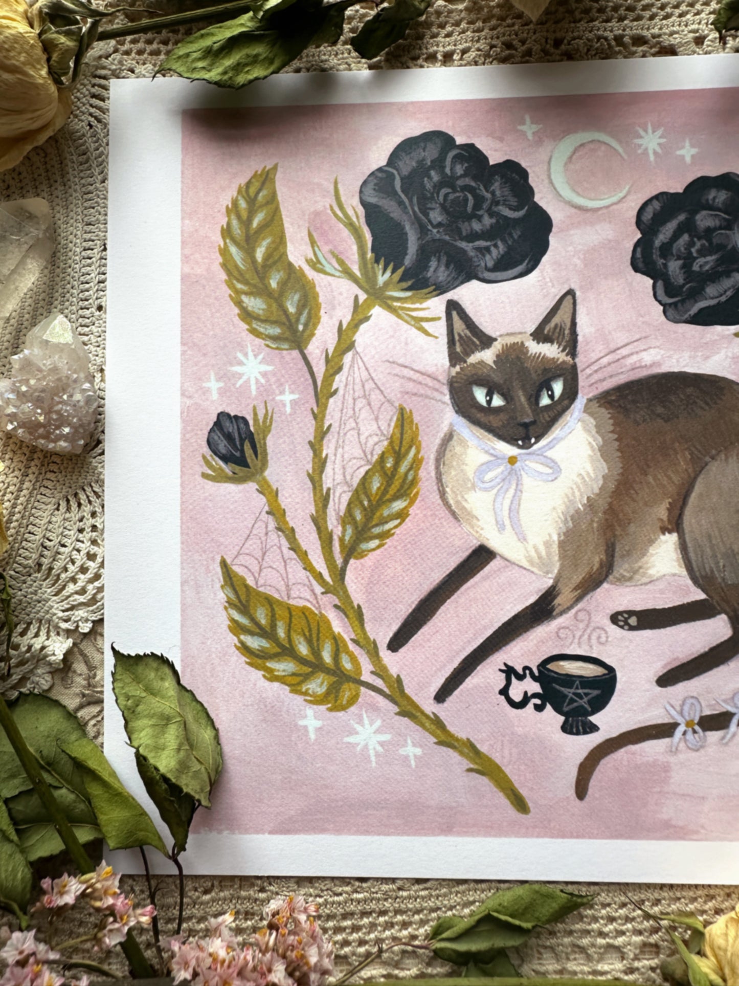 The Prettiest Cat Prince ✦ 8.5x11 Art Print ✦ Prints for a Cause