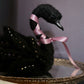Felted Black Swan Queen