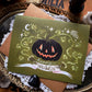 Black Pumpkin ✦ Happy Halloween Card