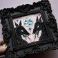 Beasts, Bows & Bloodlust 🎃 Framed Original Drawlloween Painting