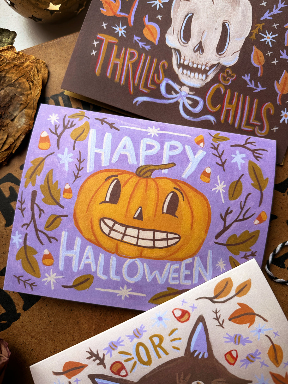 Happy Halloween! ✦ Vintage Halloween Card