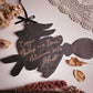 Copper Phillip on a Broom ✦ Hand Embossed Foil Decoration