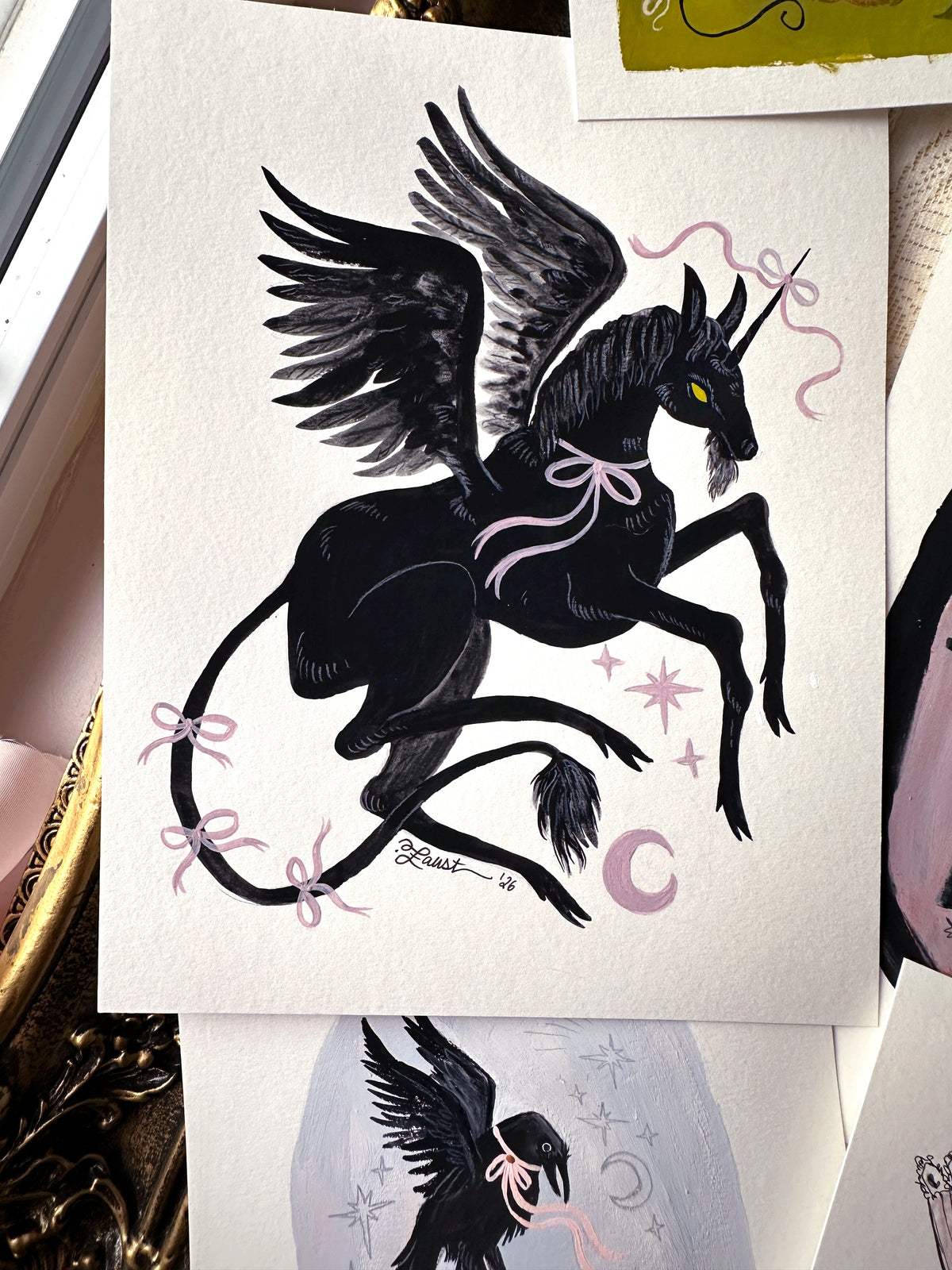 The Pegacorn's Dance 🎃 Original Drawlloween Artwork