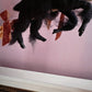 Black Phillip on a Broom ✦ in Bramble Velvet