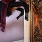 Black Phillip on a Broom ✦ in Hawthorn Velvet