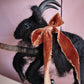 Black Phillip on a Broom ✦ in Bramble Velvet