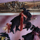 Black Phillip on a Broom ✦ in Bramble Velvet