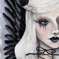 The Angel of Apathy ✦ Framed Original Painting