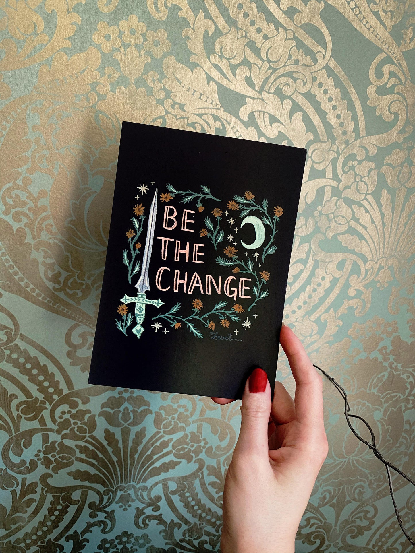 Be The Change 5x7 Art Print