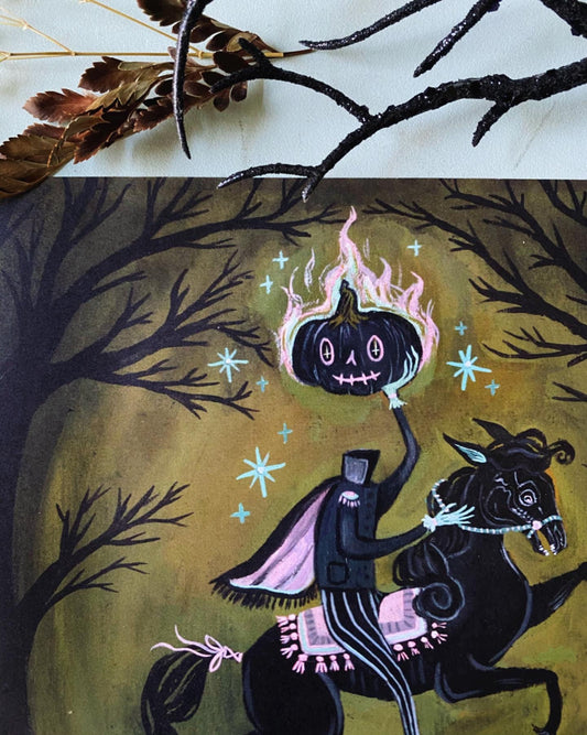 Headless Horseman - 8x8 Art Print